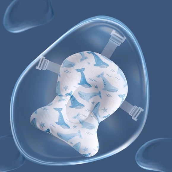 Baby Bath Tub Pad Portable Baby Non-Slip Bathtub Mat - Picture 2 of 5